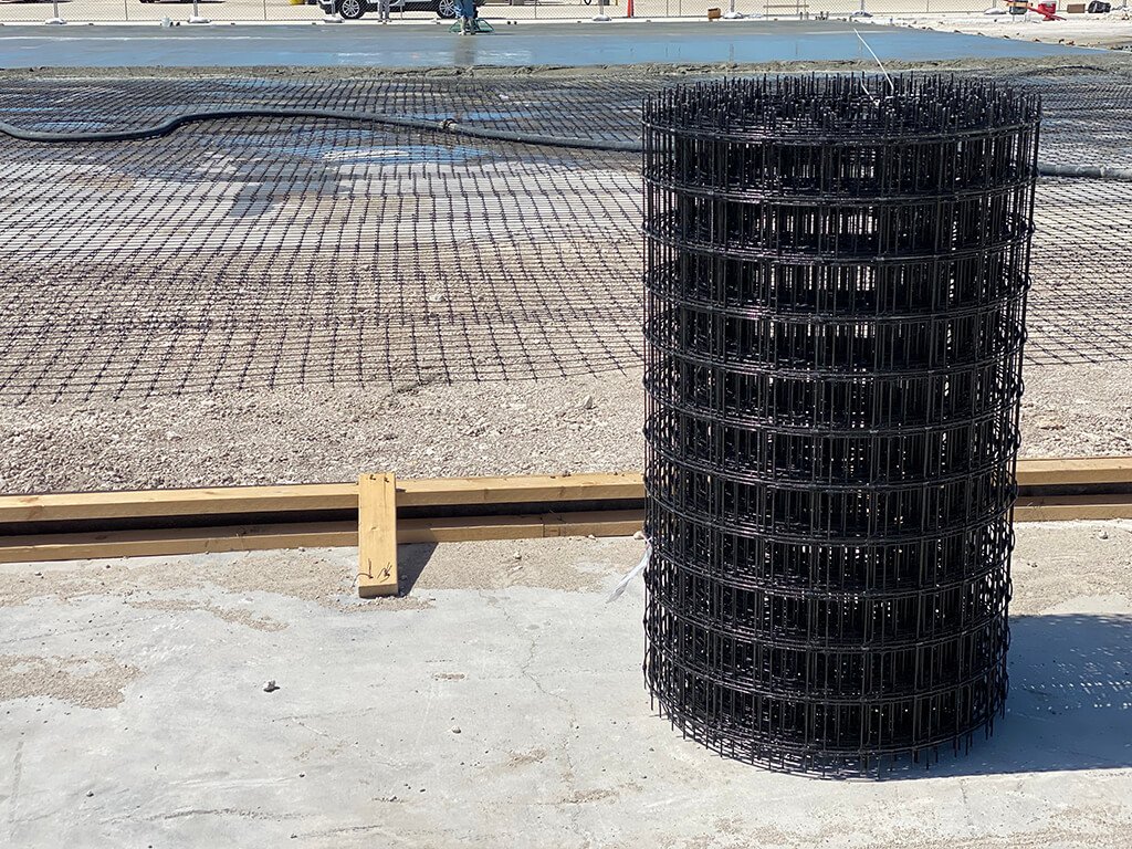 Construcción de suelos de hangares para aviones